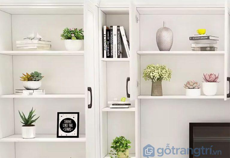 Mẫu tủ để tivi đẹp đa năng GHS-52094