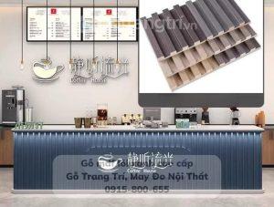 Quầy bar cà phê đẹp thanh lịch GHS-41969