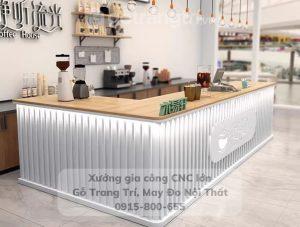 Quầy bar cà phê đẹp thanh lịch GHS-41969