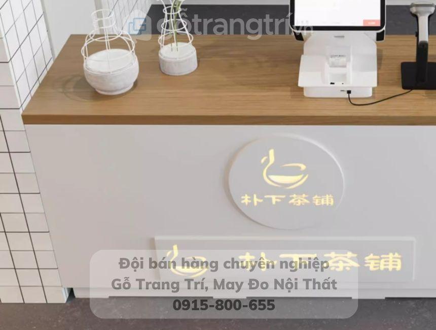 Quầy mini nhỏ xinh quán cà phê, quán trà sữa GHS-41971