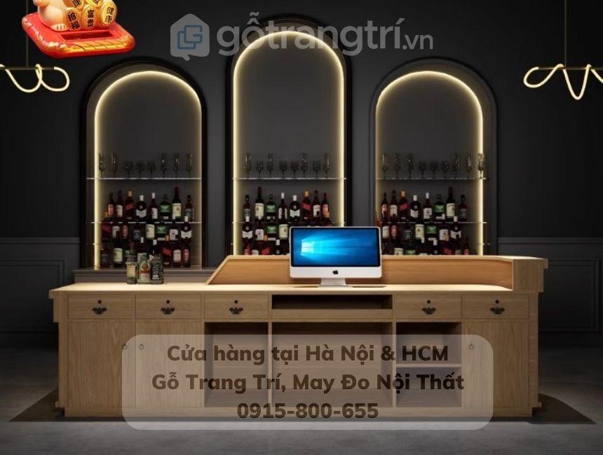 Bàn bar đẹp gỗ MDF cao cấp GHS-41970