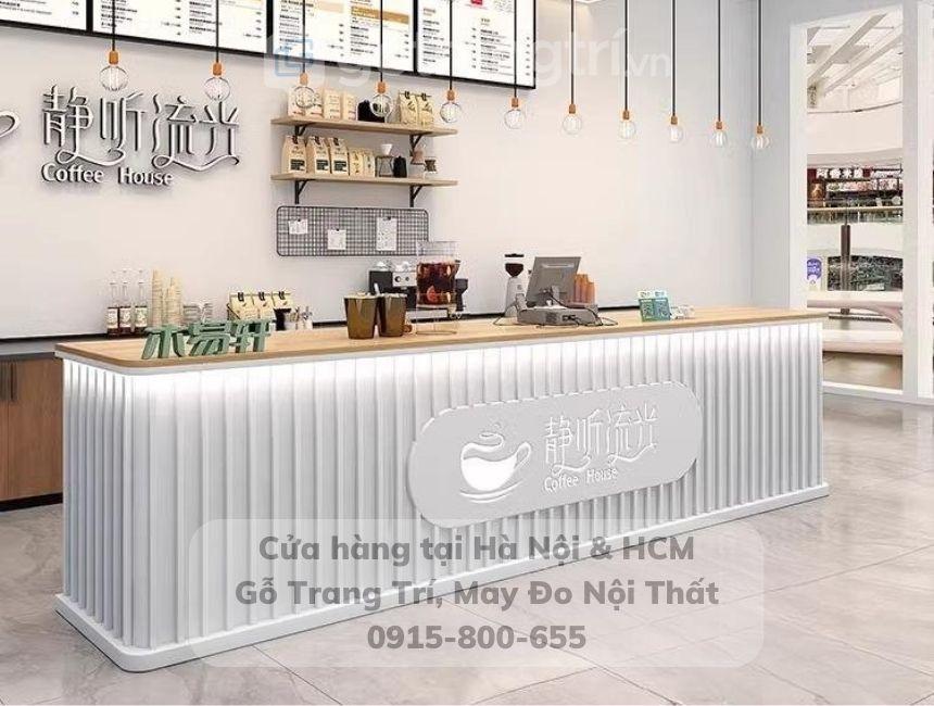 Quầy bar cà phê đẹp thanh lịch GHS-41969