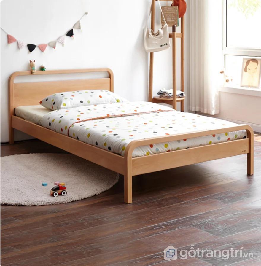 Giường gỗ sồi 1m2