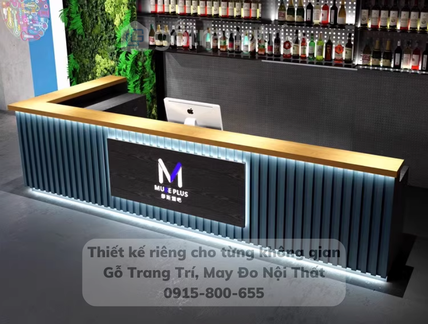 Mẫu quầy bar đơn giản