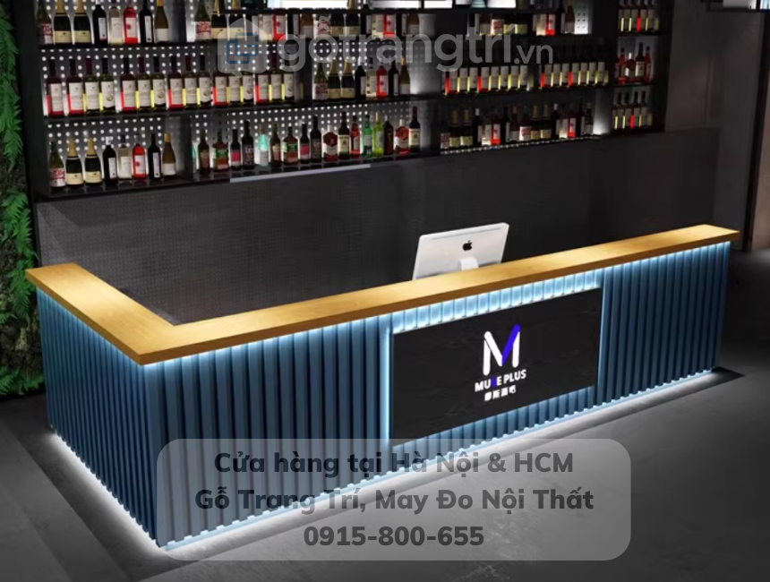 Mẫu quầy bar đơn giản