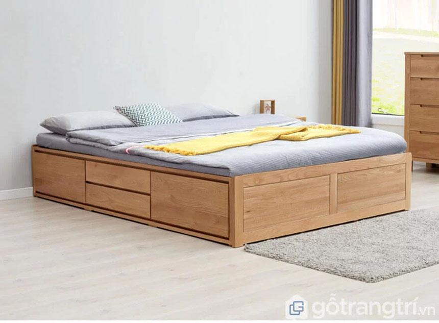 GIƯỜNG CÓ HỘC TỦ GỖ TỰ NHIÊN GIƯỜNG CÓ HỘC TỦ
