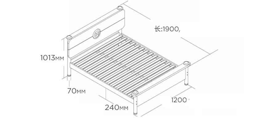 Kích thước mẫu giường trẻ em