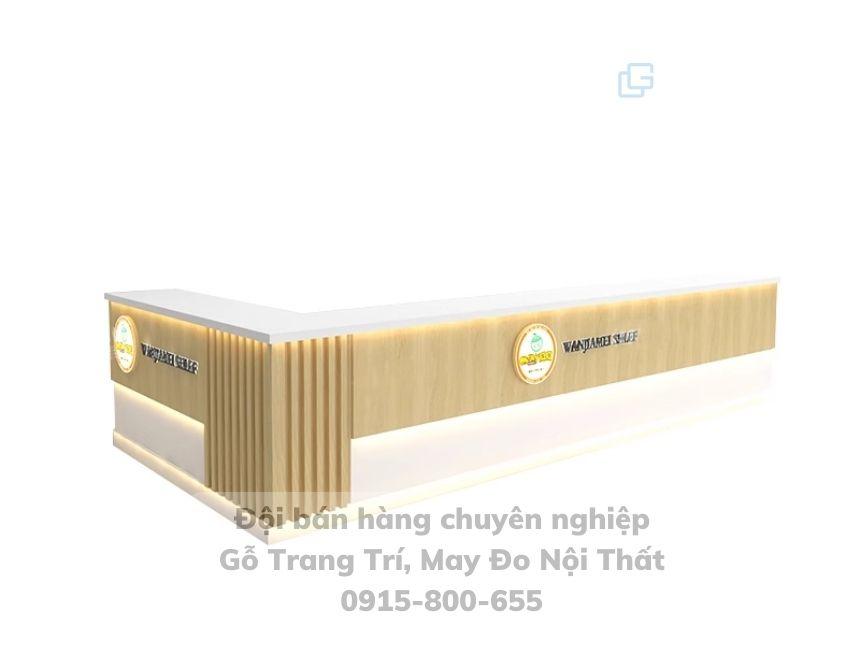 Mẫu quầy bar bằng gỗ đẹp hiện đại GHS-41975