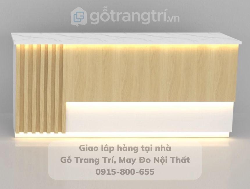 Mẫu quầy bar bằng gỗ đẹp hiện đại GHS-41975