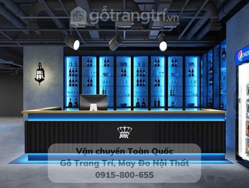 mẫu quầy bar cà phê