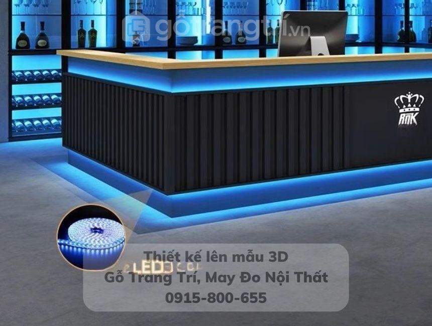 mẫu quầy bar cà phê