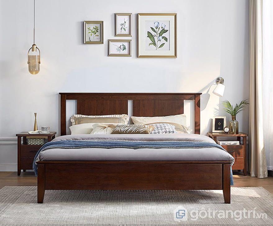 mua giường gỗ sồi