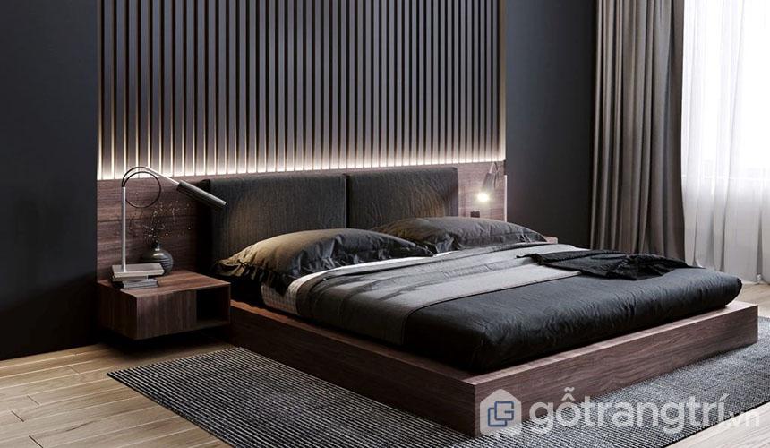 Phản giường gỗ