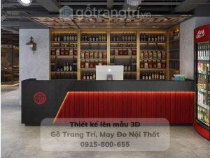 quầy bar gỗ công nghiệp (5)