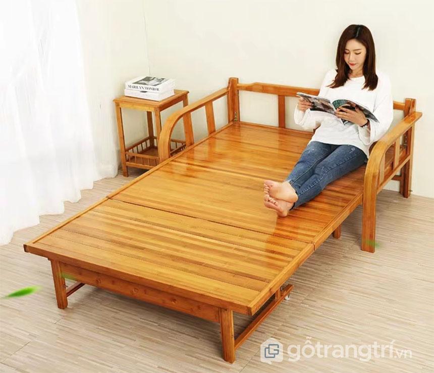 giường ghế gấp đa năng 2 in 1