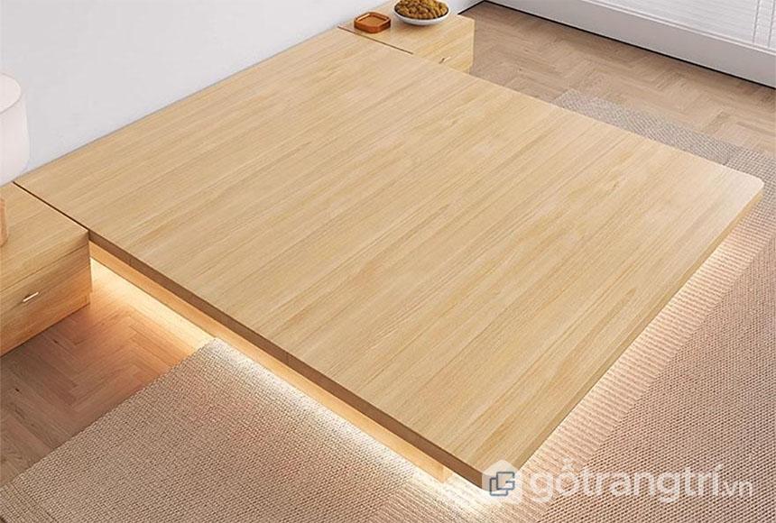 giường ngủ gỗ mdf melamine