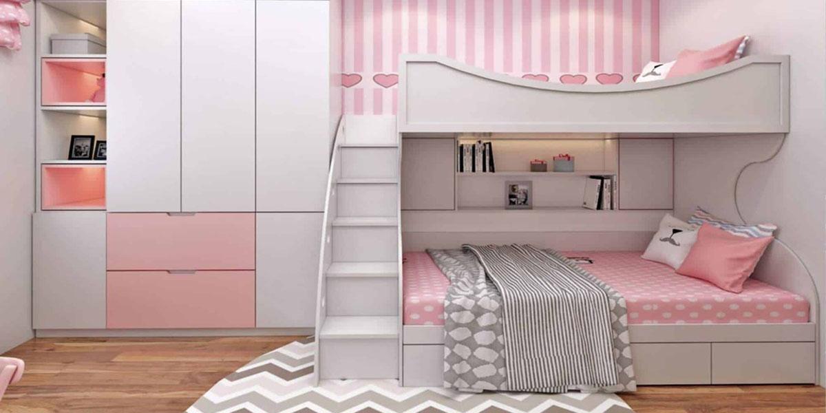 giường tầng công chúa