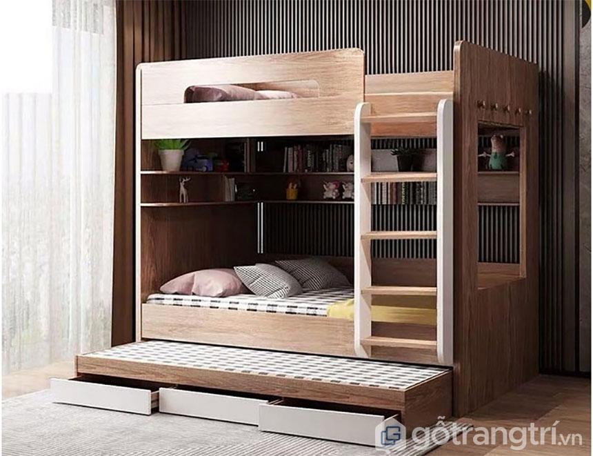giường tầng trẻ em gỗ công nghiệp