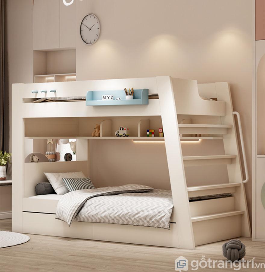 thiết kế phòng ngủ giường tầng
