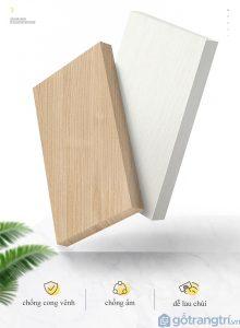 Chất liệu gỗ MDF lõi xanh cao cấp