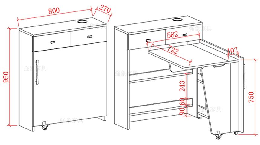 bàn gấp mini GHS-42005 (4)