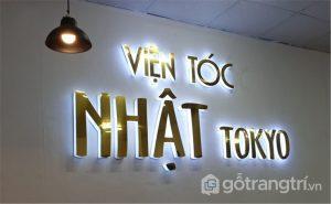 chữ nổi 3D alu đế mica