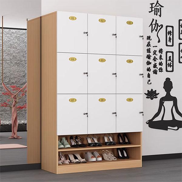 tủ locker gỗ công nghiệp cao cấp