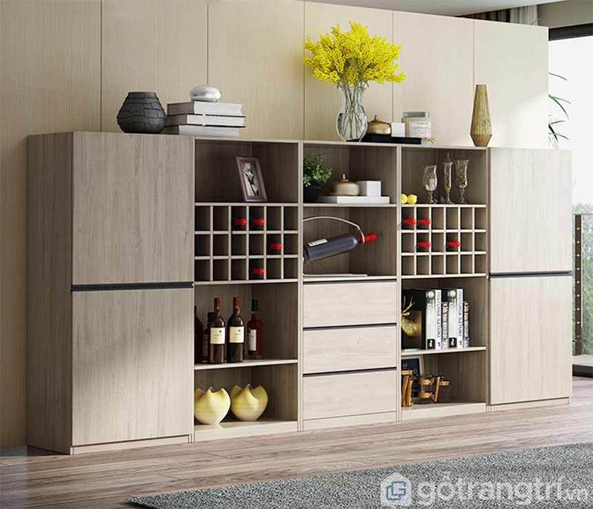 Tủ rượu gỗ MDF