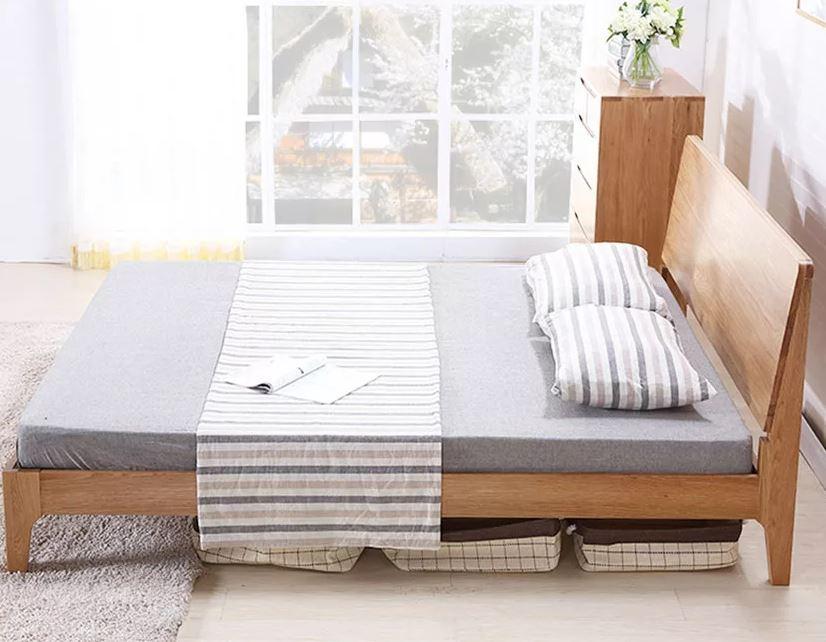 Giá giường gỗ tự nhiên