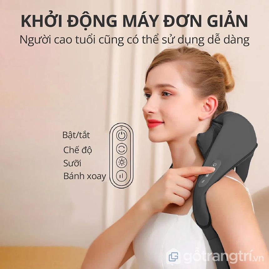 máy massage cổ và vai gáy