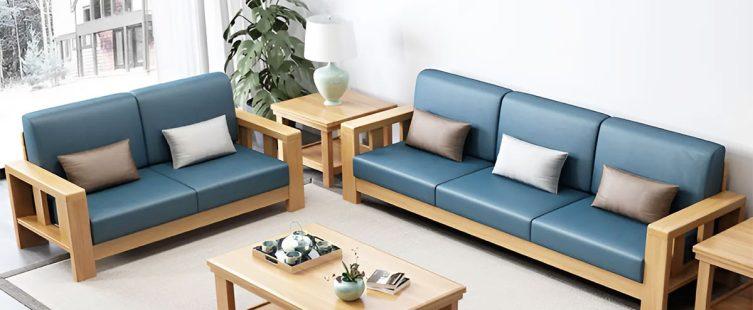 Sofa gỗ sồi