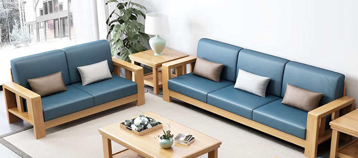 Sofa gỗ sồi