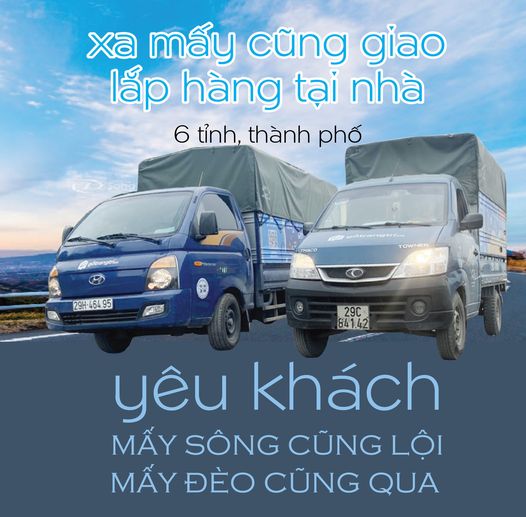 Xe giao hàng Gỗ Trang Trí