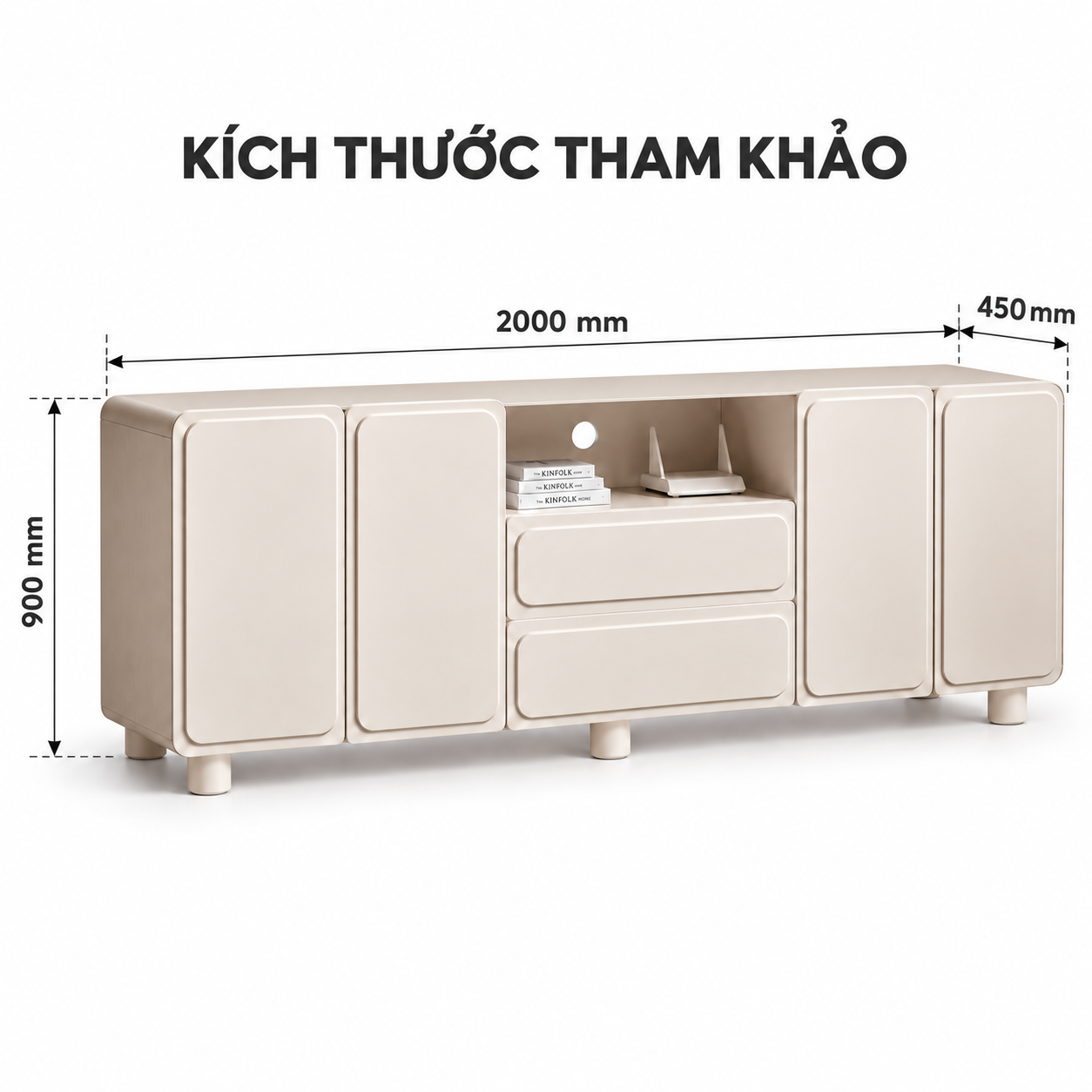 Mẫu kệ tivi đặt đất thiết kế đơn giản, sang trọng GHS-3625