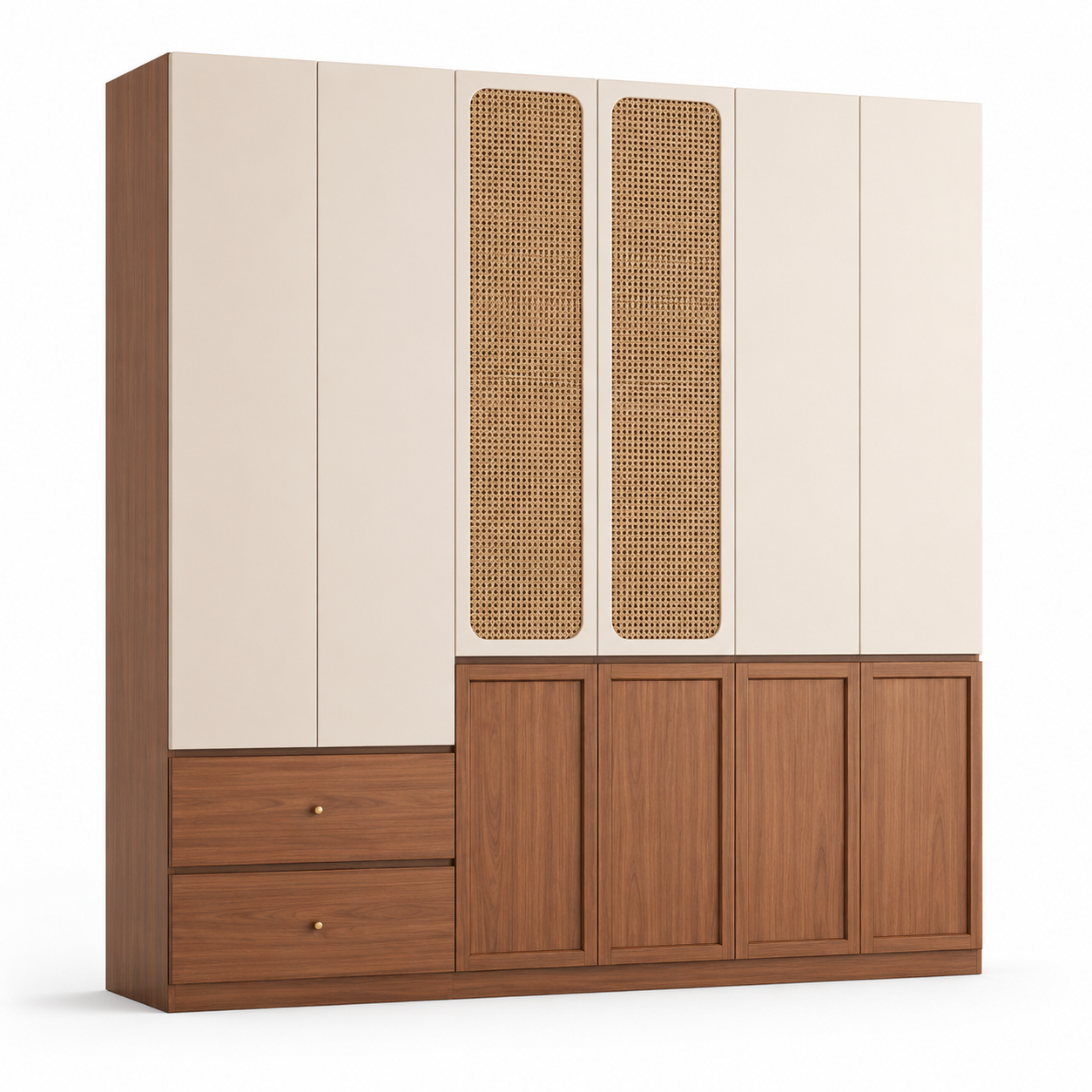 Tủ quần áo vintage đẹp, thiết kế hiện đại GHS-52372