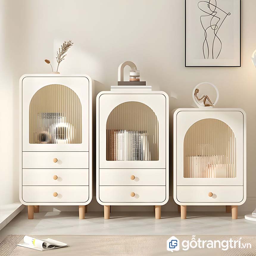 Tủ decor mini thiết kế hiện đại, tinh tế GHS-3644