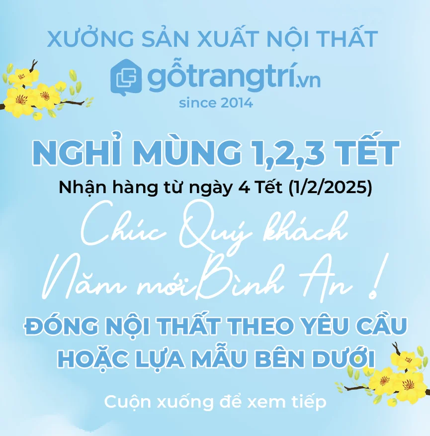 Thông tin ưu đãi Gỗ Trang Trí