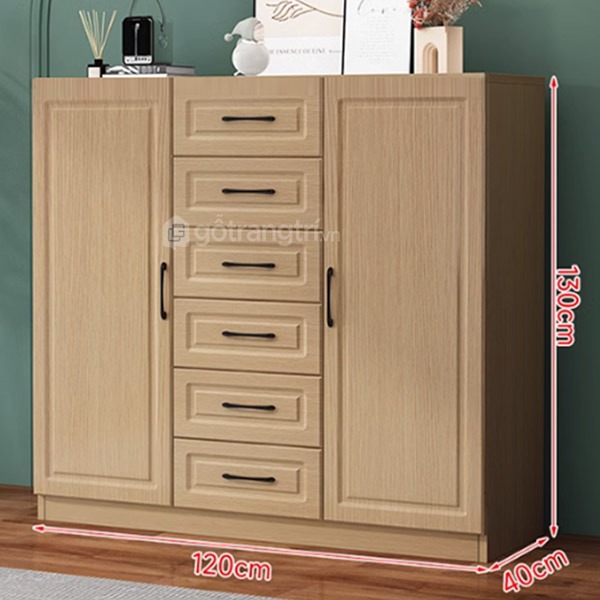 Tủ gỗ để đồ đa năng GHS-52526 mẫu A