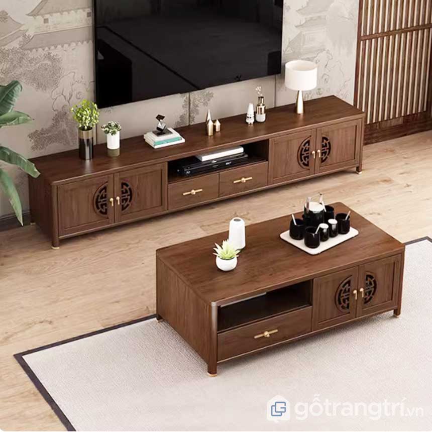 Kệ tivi đẹp gỗ công nghiệp MDF lõi xanh