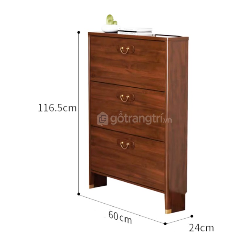 Tủ để giày 6 ngăn hiện đại GHS-52583 mẫu A