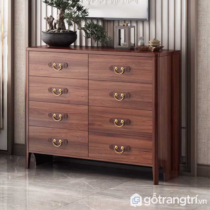 Tủ đồ trang trí hiện đại gỗ MDF lõi xanh