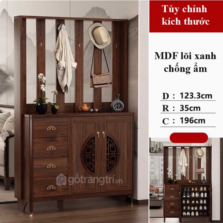 Tủ giày đẹp hiện đại GHS-52579 mẫu A