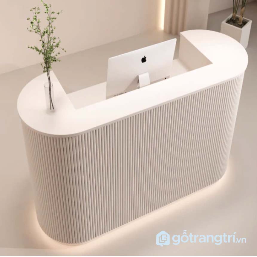 Mẫu quầy lễ tân spa đẹp hiện đại, tinh tế GHS-41876