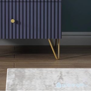 3 tủ đầu giường chân vàng hiện đại