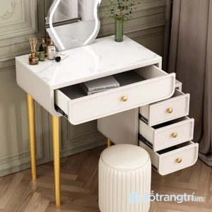 2 bàn trang điểm phong cách Hàn Quốc