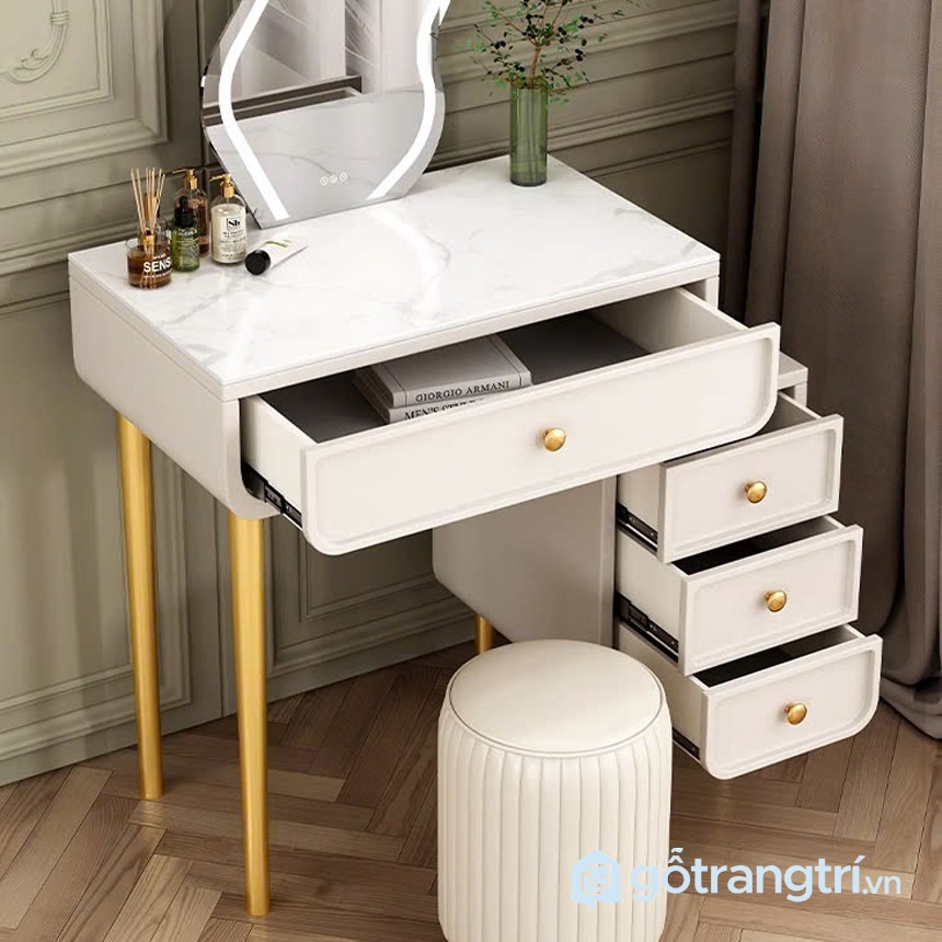 Bàn trang điểm phong cách Hàn Quốc