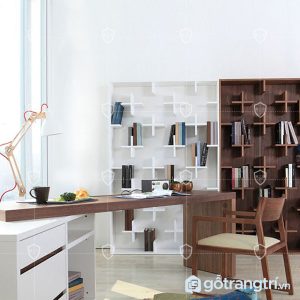 2 kệ sách chia ngăn độc đáo