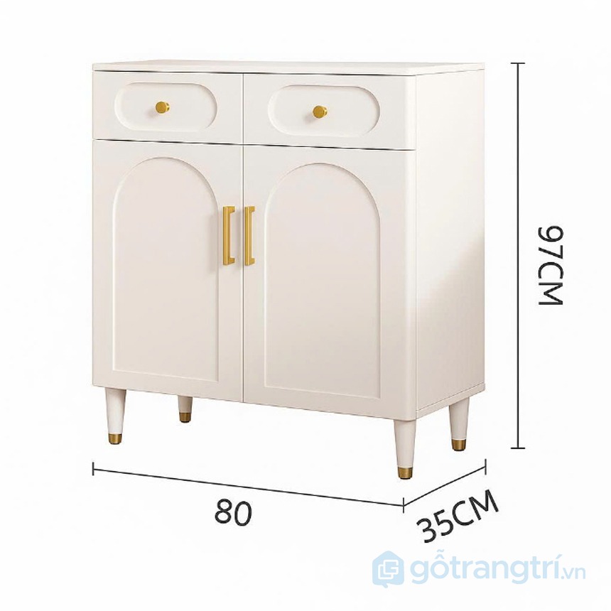 Tủ giầy phòng khách đẹp hiện đại GHS-52605a