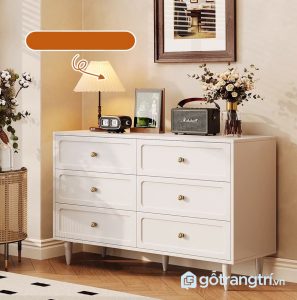 2 tủ gỗ nhiều ngăn cho phòng ngủ