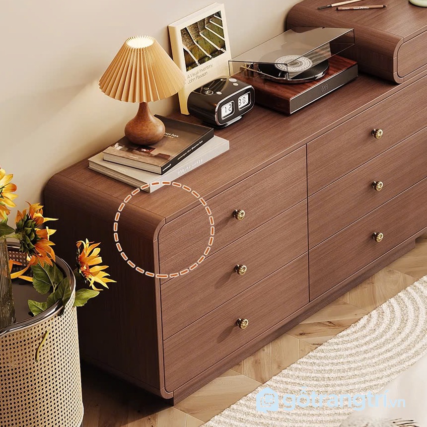 Bàn trang điểm kết hợp tủ ngăn kéo